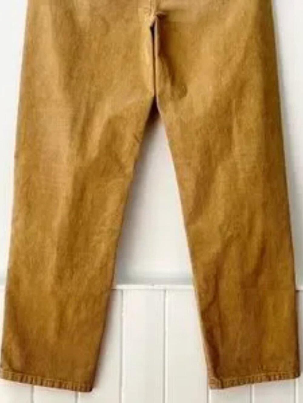 American Eagle Mom Stretch Corduroy Straight Leg High Rise Jeans Reg Size 8 - Picture 7 of 12